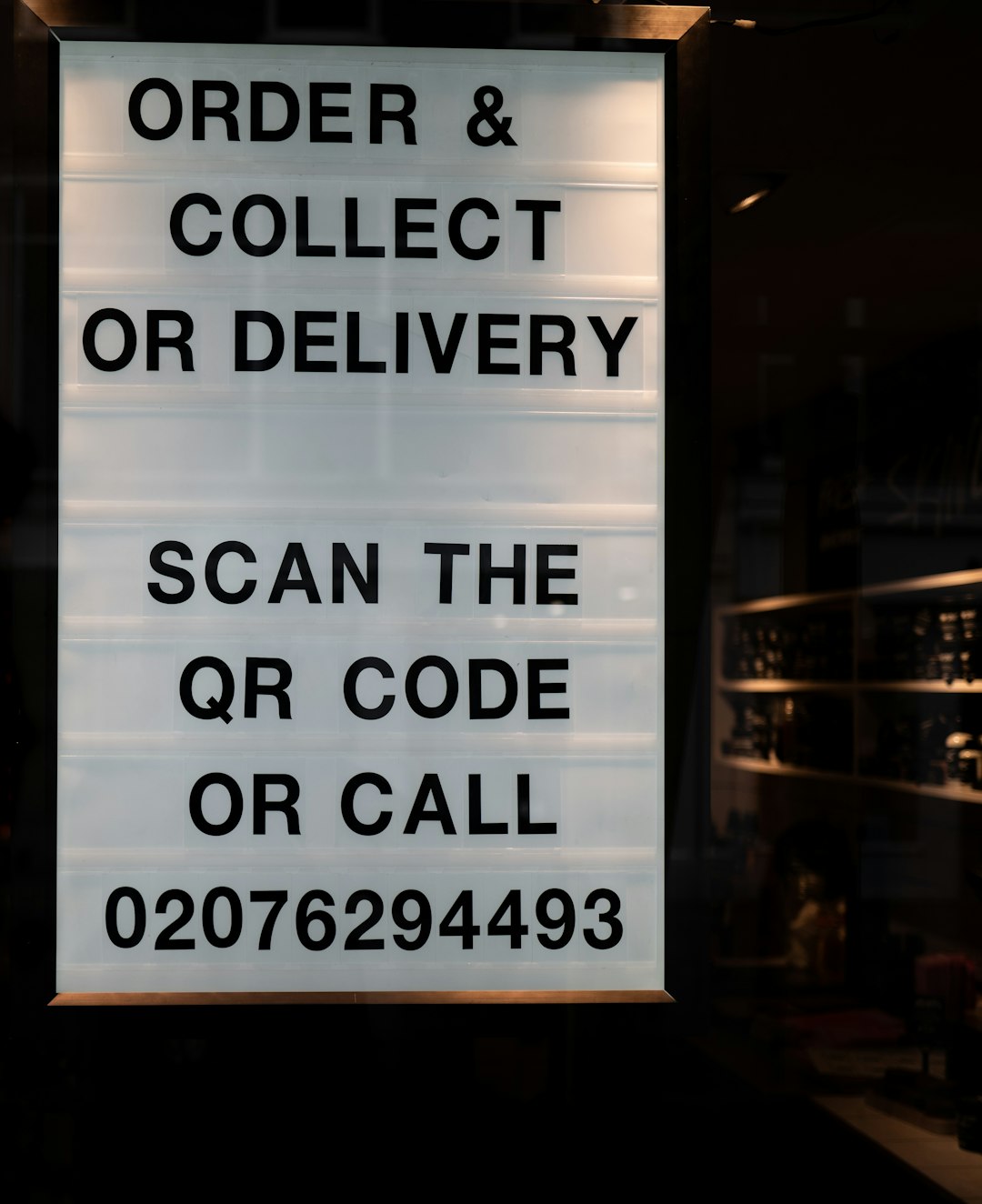 why-choose-us Shoppable store front as shops are closed again because of Covid 19.